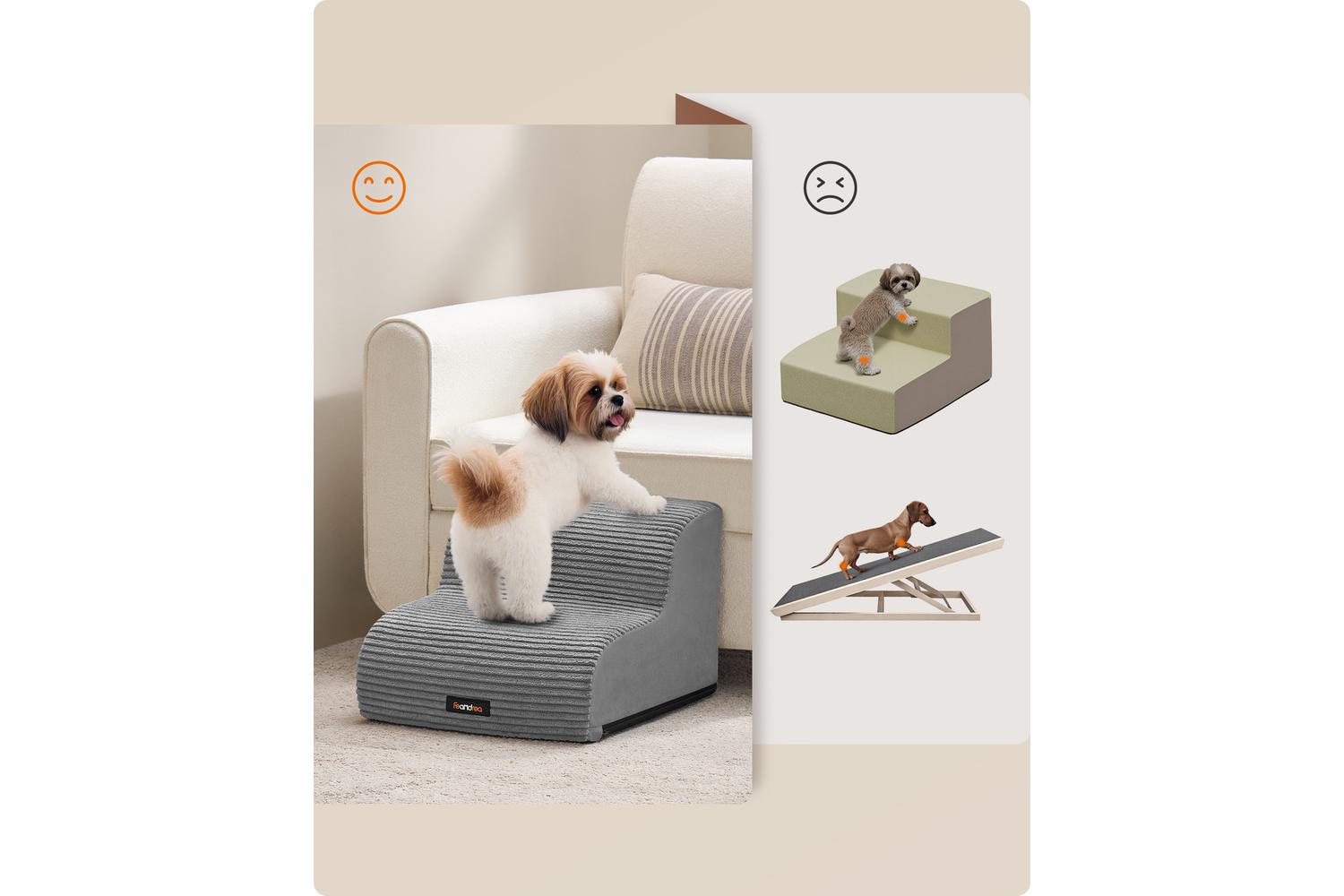 Pet Steps | Pet Stairs | High-density Foam | Two Step-2