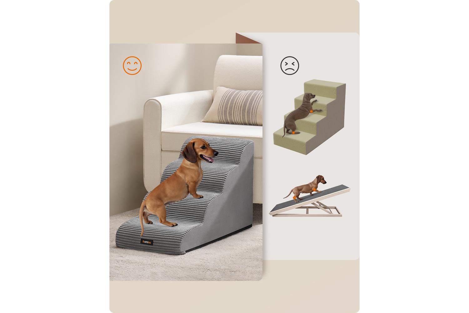 Pet Steps | Pet Stairs | High-density Foam | 4 Step-2
