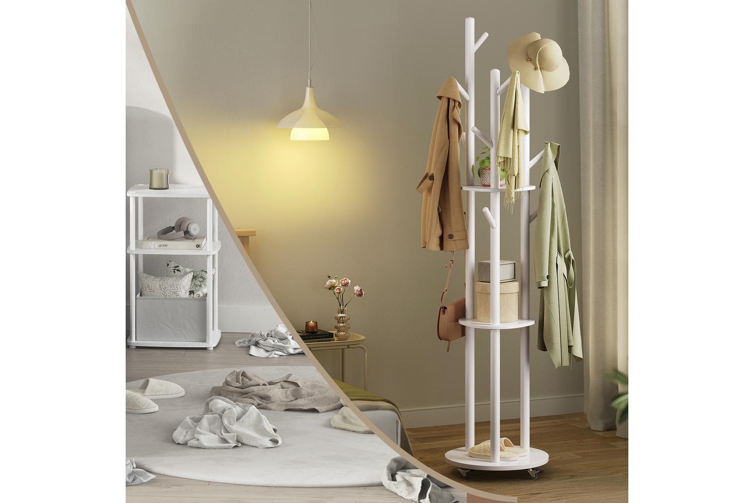 Coat Rack | Clothes Storage | Large Capacity-4