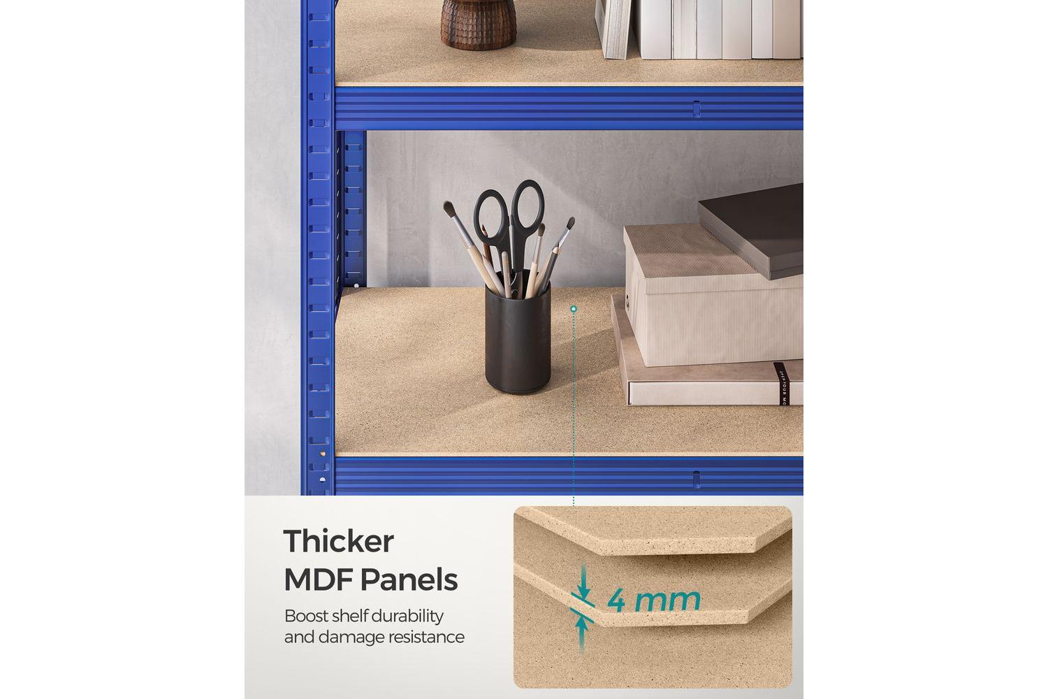 Songmics Shelving Unit | Garage Shelving | Steel Frame | 180 X 90 X 40 Cm-7