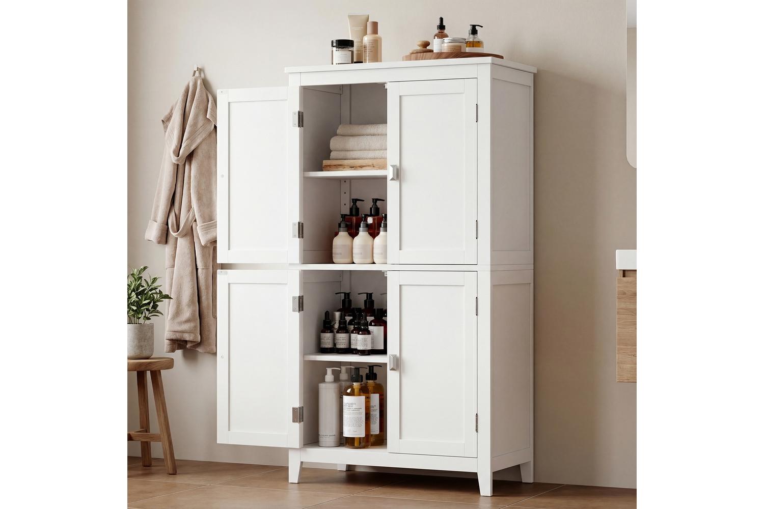 Vasagle Storage Cabinet | Bathroom Storage Unit | 110cm-5
