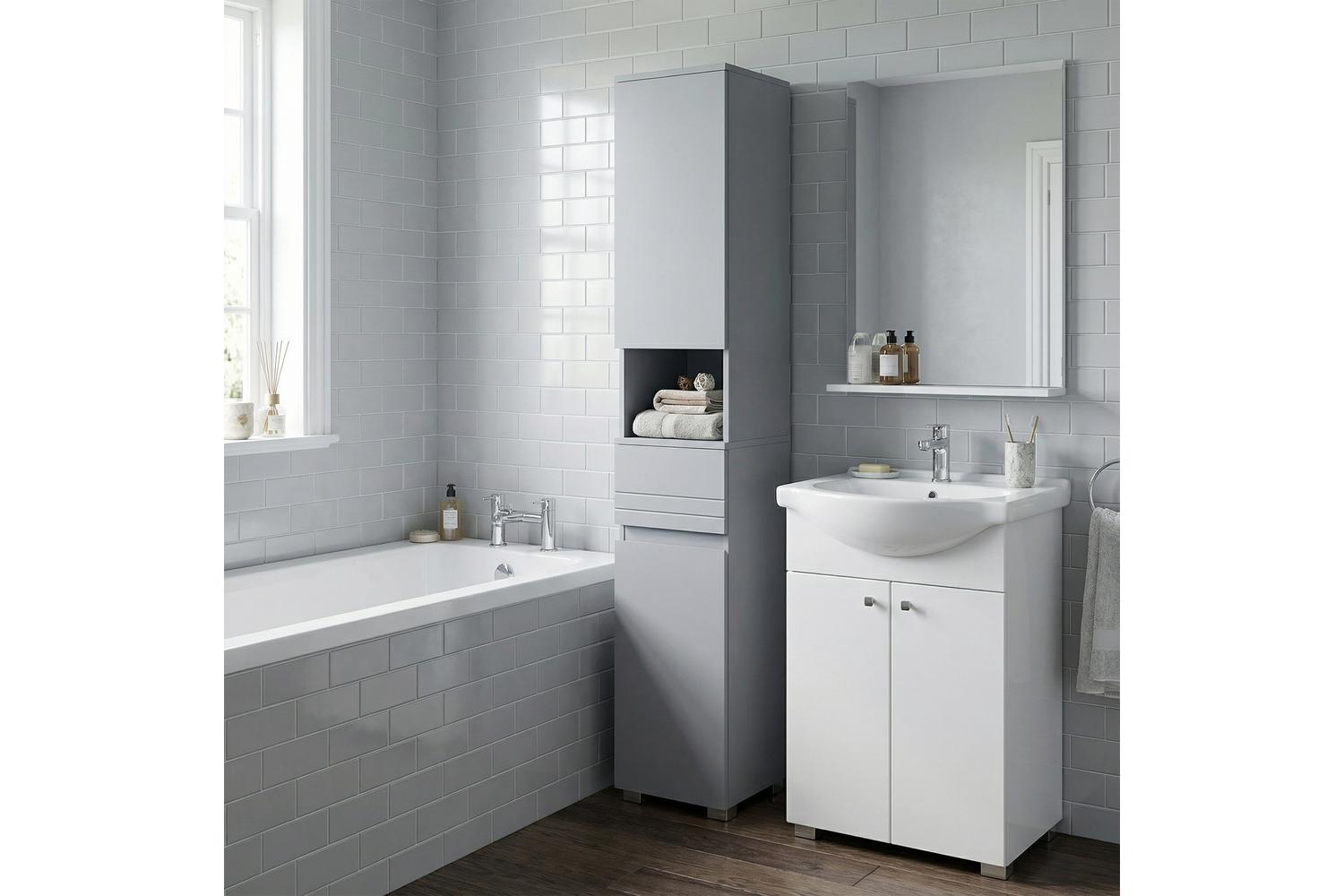 Vasagle Storage Cabinet | Bathroom Storage Unit | 170cm-5