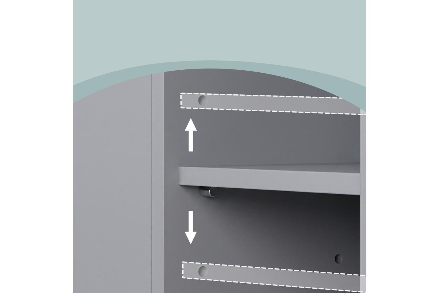 Vasagle Storage Cabinet | Bathroom Storage Unit | 170cm-6