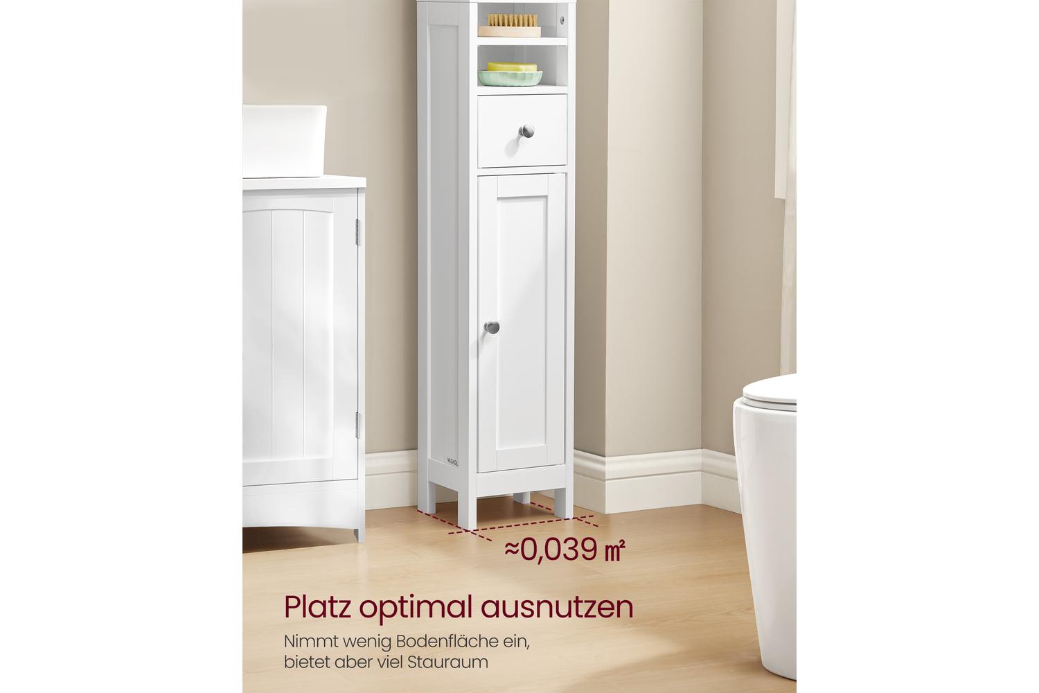 Vasagle Storage Cabinet | Bathroom Storage Cabinet | 180 Cm-2
