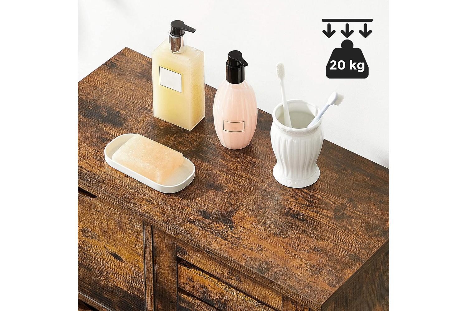 Vasagle Storage Cabinet | Bathroom Storage | Particleboard-7
