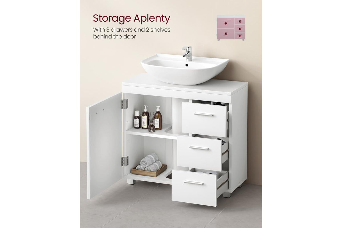 Vasagle Washbasin Cabinet | Bathroom Storage | 70cm-5
