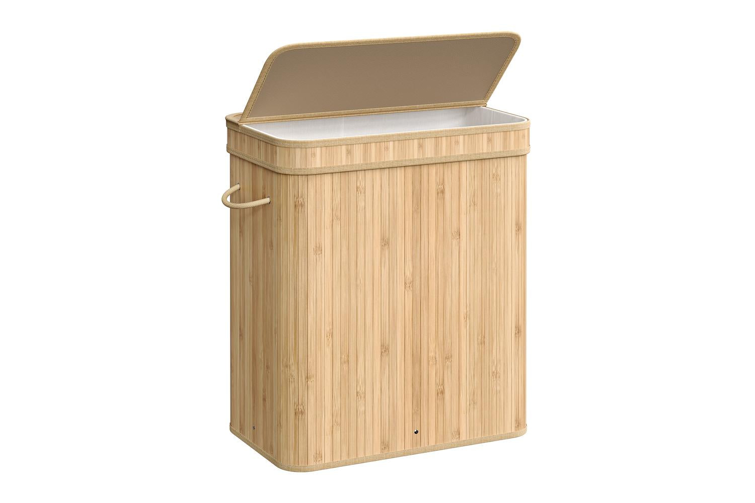 Songmics Laundry Hamper | Laundry Basket | Bamboo | 100 L
