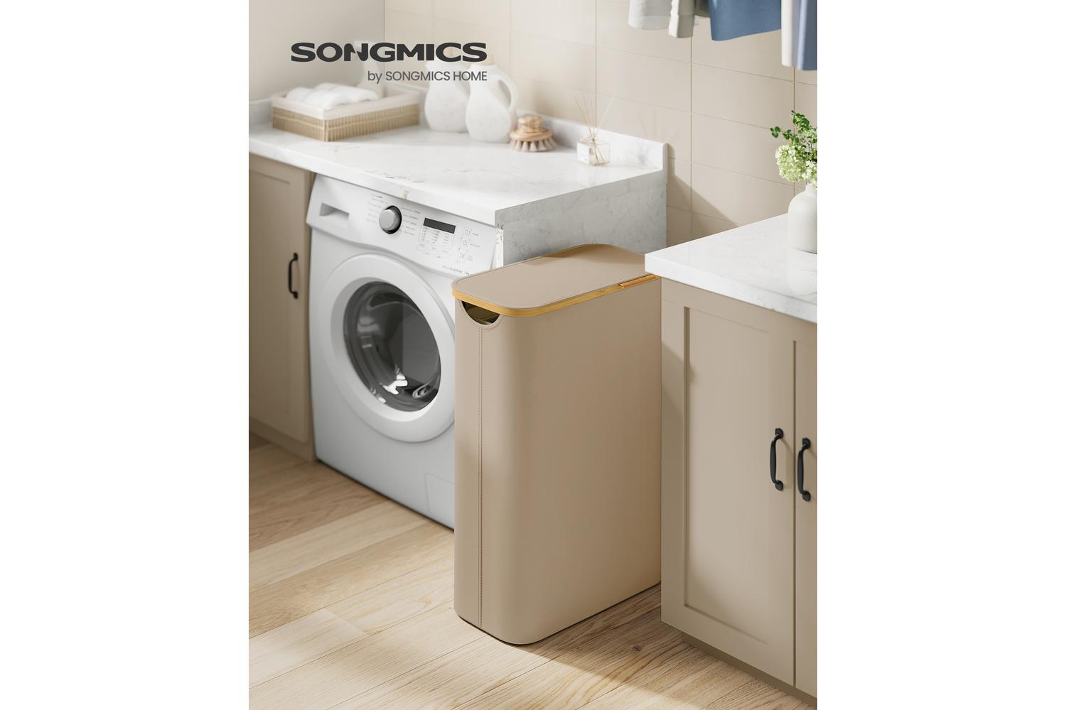 Songmics Laundry Hamper | Laundry Basket | Oxford Fabric | 65l-2