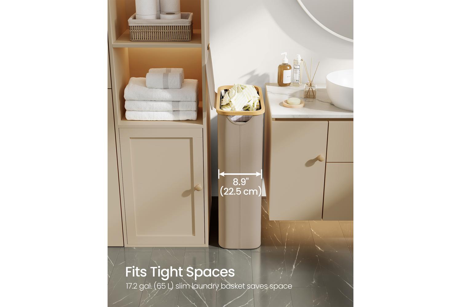 Songmics Laundry Hamper | Laundry Basket | Oxford Fabric | 65l-3
