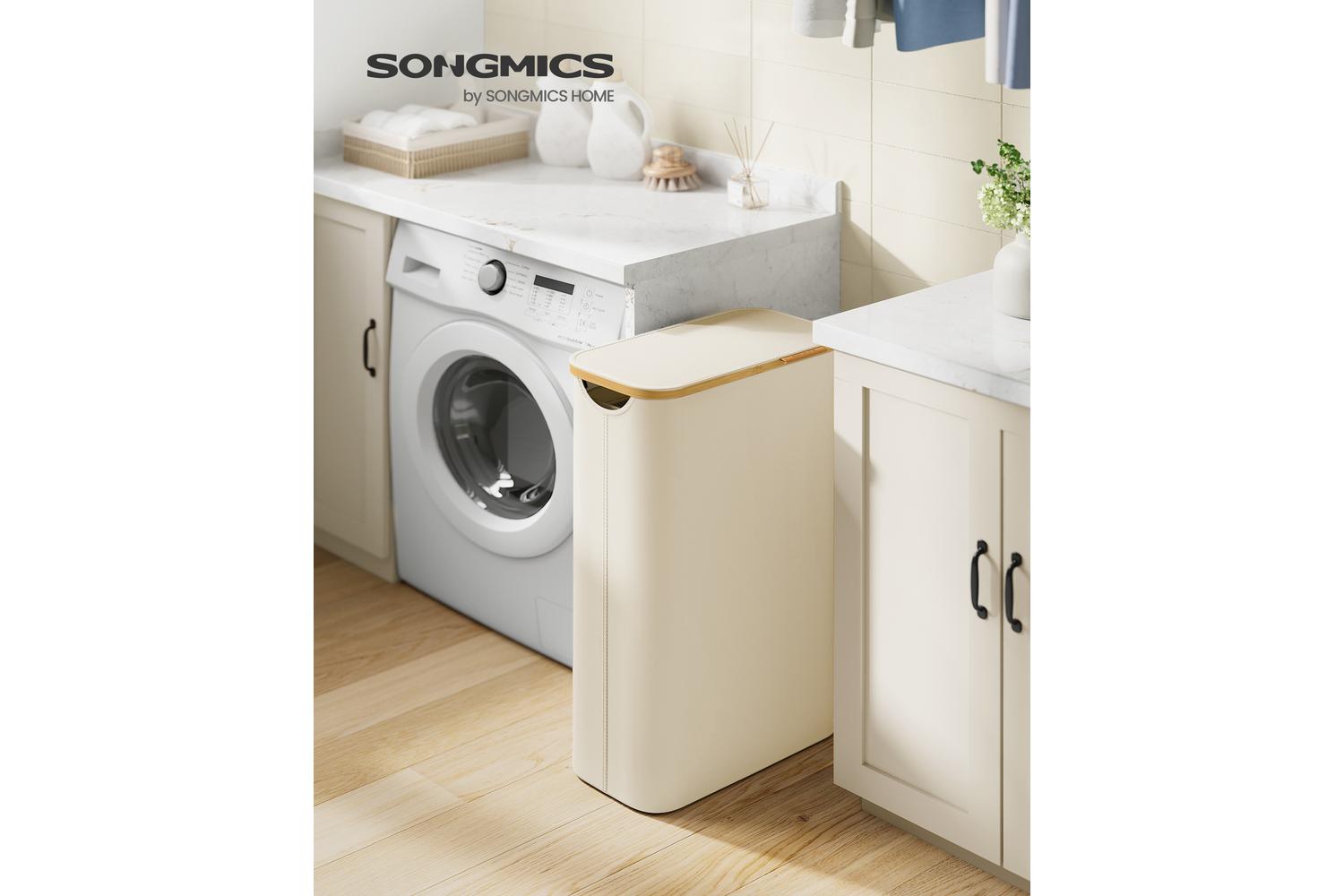 Songmics Laundry Hamper | Laundry Basket | Oxford Fabric | 65l-2