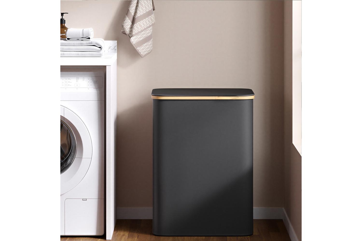 Songmics Laundry Hamper | Laundry Basket | Oxford Fabric | 130l-5