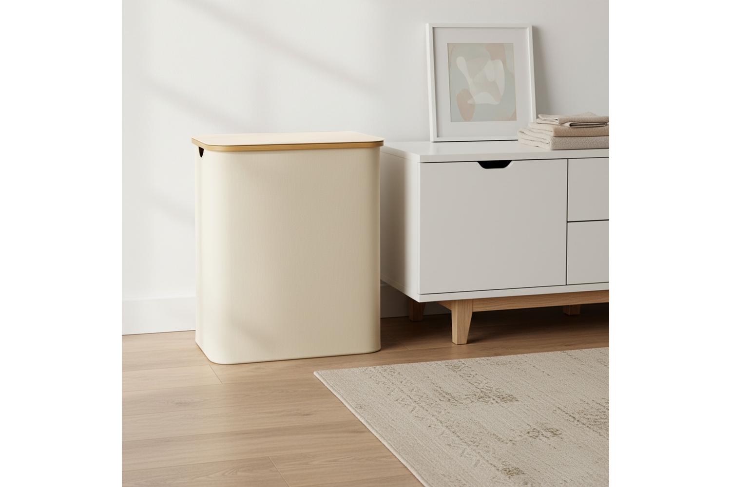 Songmics Laundry Hamper | Laundry Basket | Oxford Fabric | 150l-5