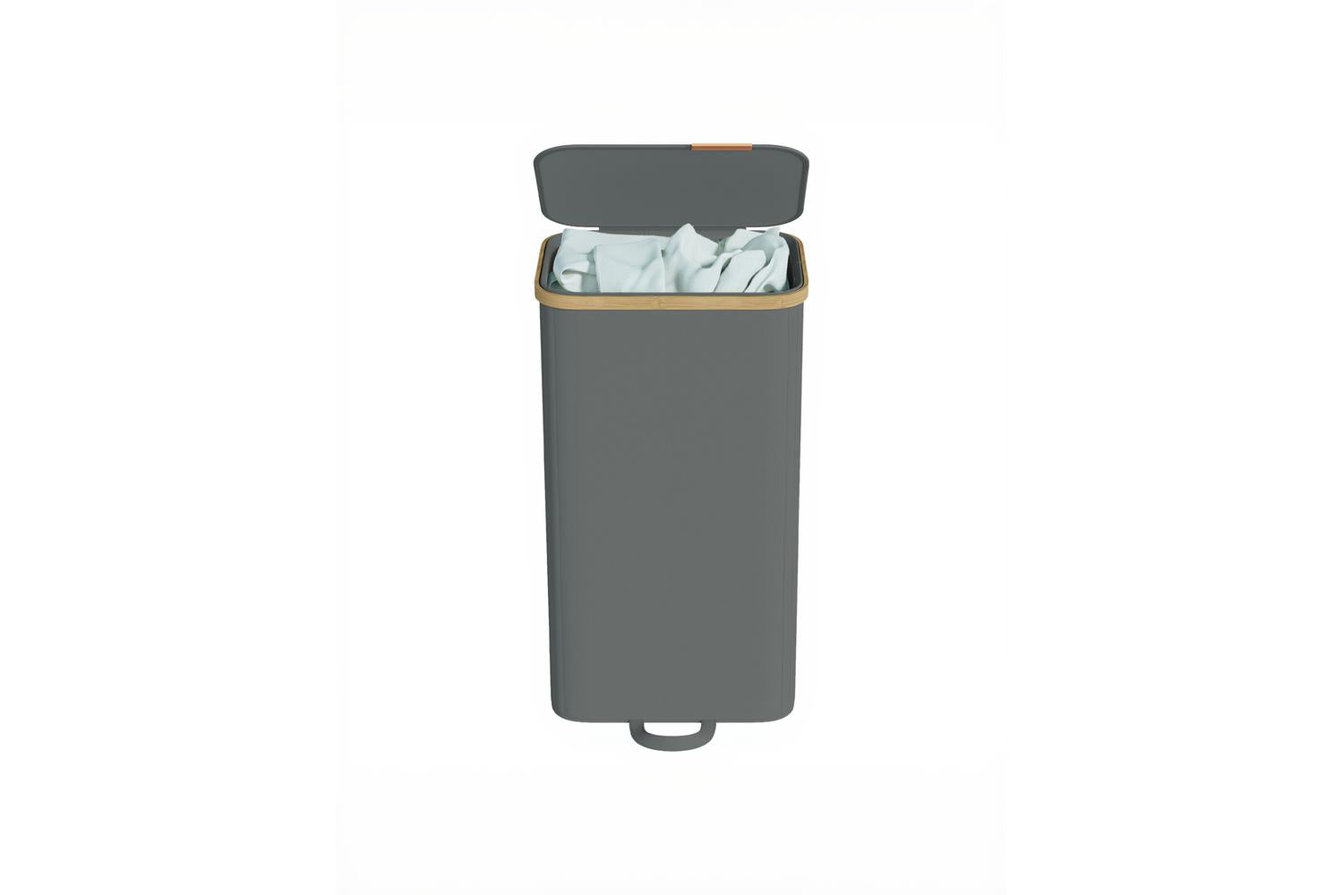Songmics Laundry Hamper | Laundry Basket | Bamboo Frame | 100 Litre-2