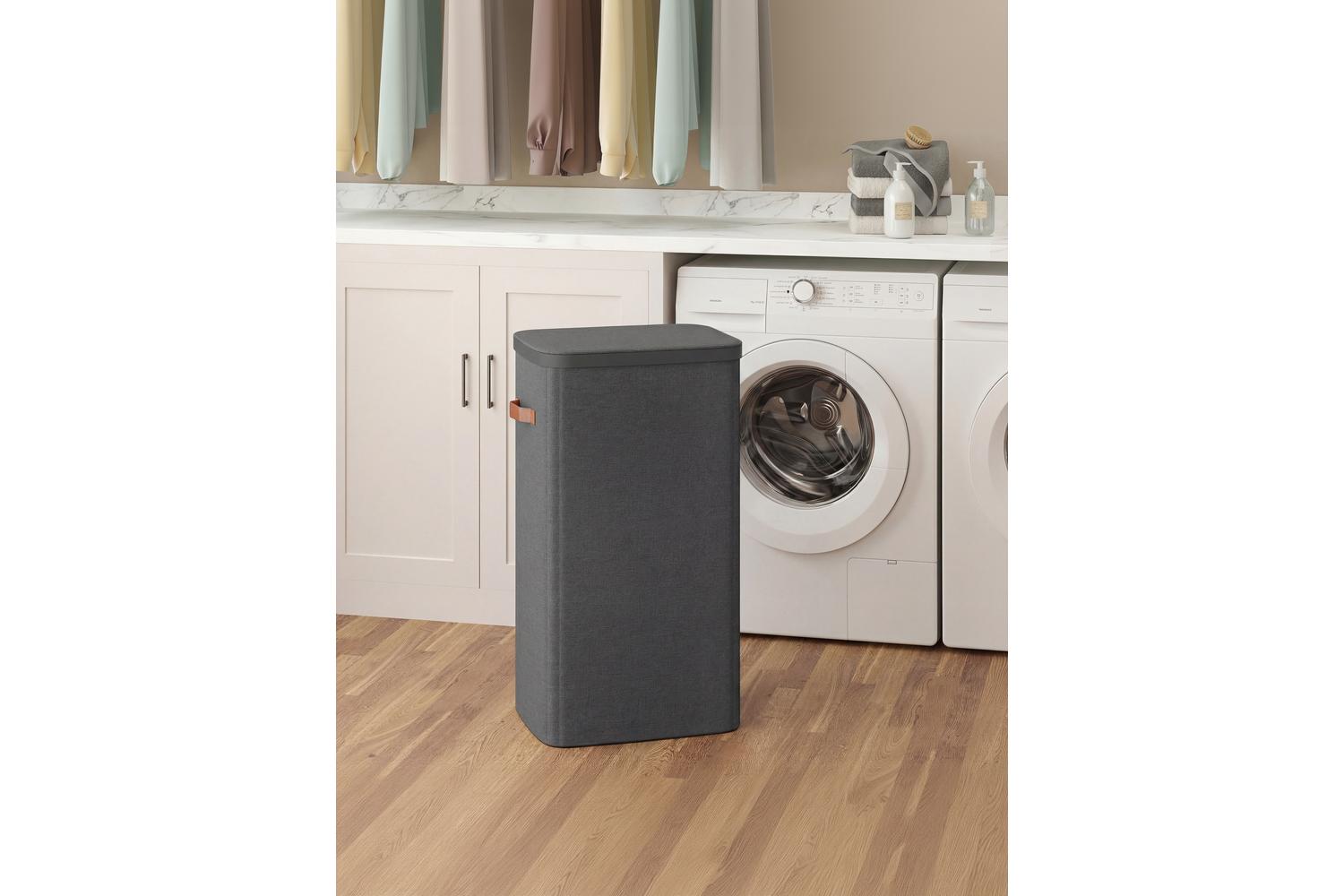 Songmics Laundry Basket | Laundry Hamper | Polyester Fabric | 100 Litre-4