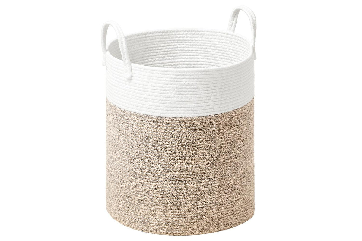 Songmics Laundry Basket | Laundry Hamper | Cotton Rope | 60 L