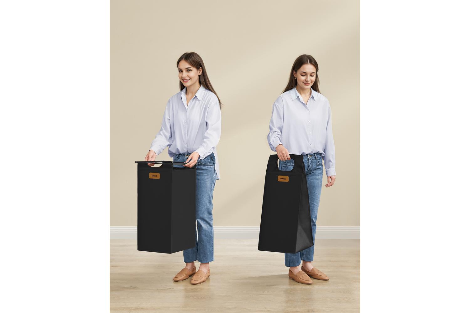 Vasagle Laundry Basket | Laundry Sorter | Steel & Oxford Fabric | 100 Litre-7