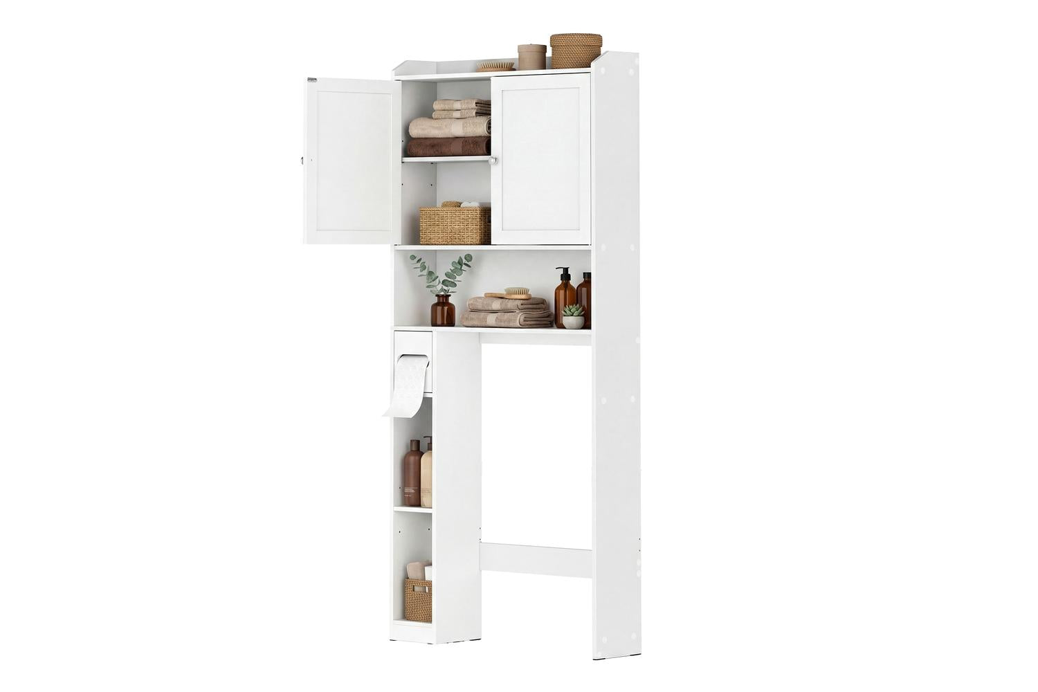 Vasagle Over The Toilet Storage | Bathroom Shelf | Particleboard Mdf-2