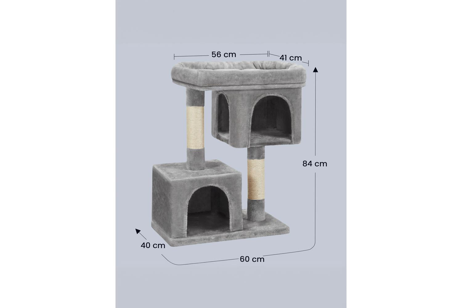 Feandrea Cat Tree | Cat Tree | Particleboard Plush Sisal | Large-3