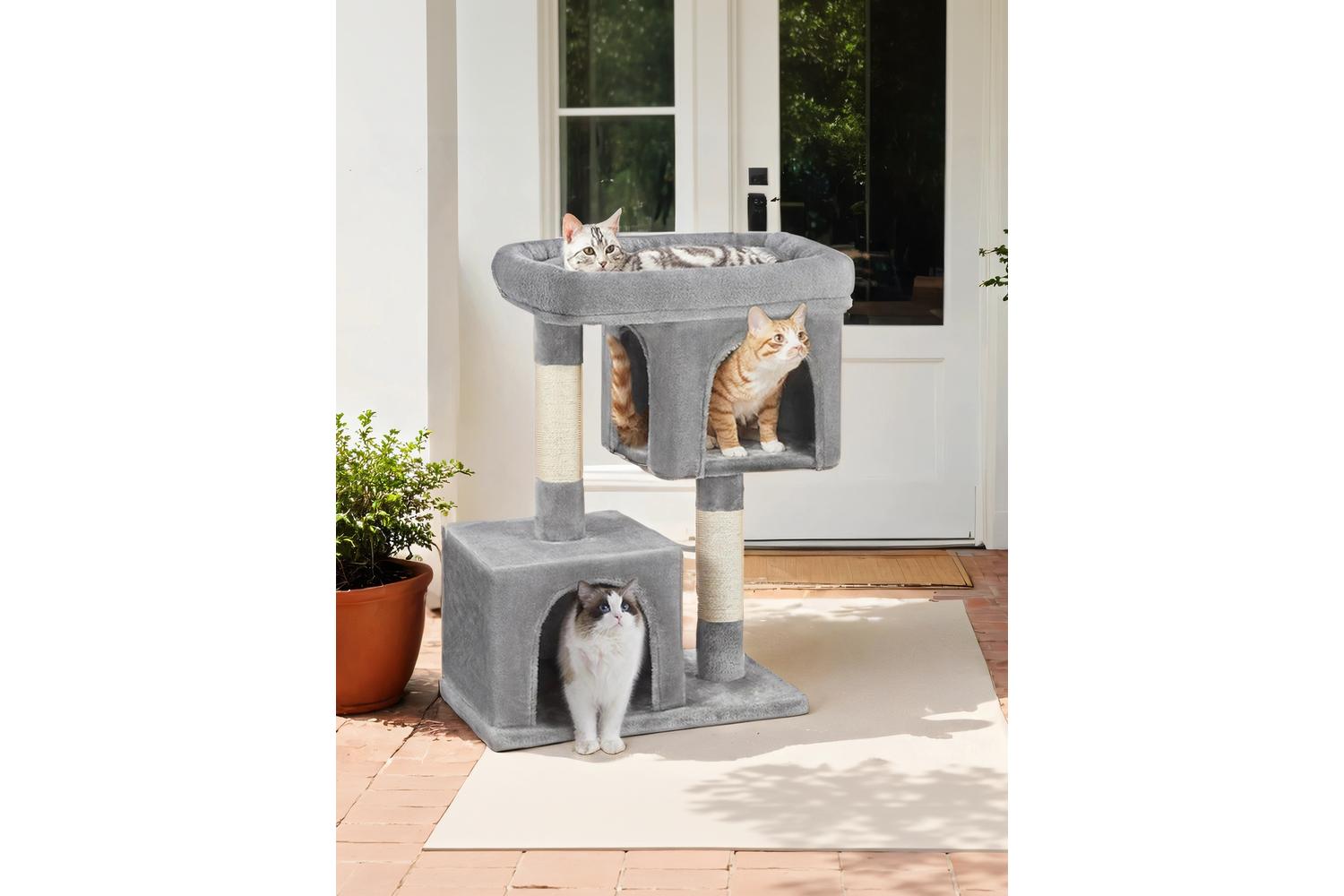 Feandrea Cat Tree | Cat Tree | Particleboard Plush Sisal | Large-4