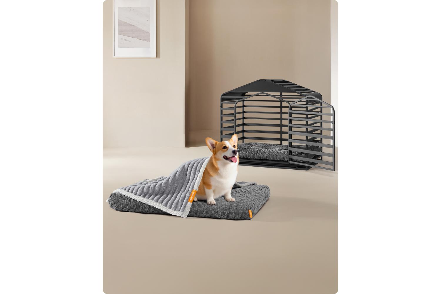 Feandrea Dog Bed | Dog Bed | Pv Plush | 95 X 60 Cm-4
