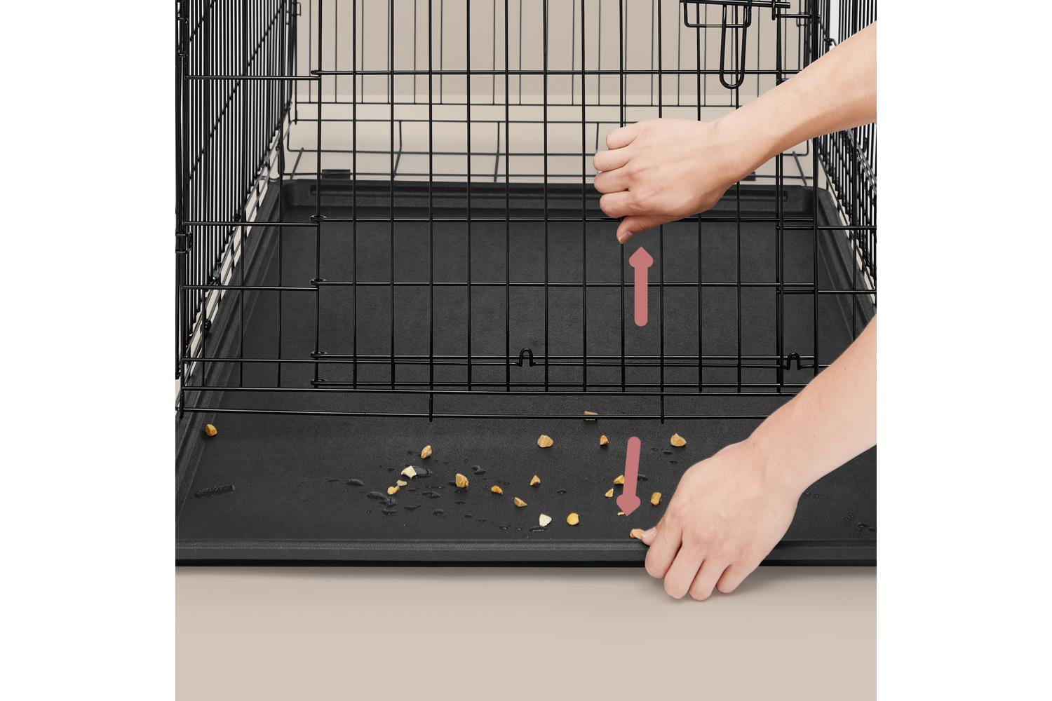 Feandrea Dog Cage | Dog Crate | Steel | Large-6
