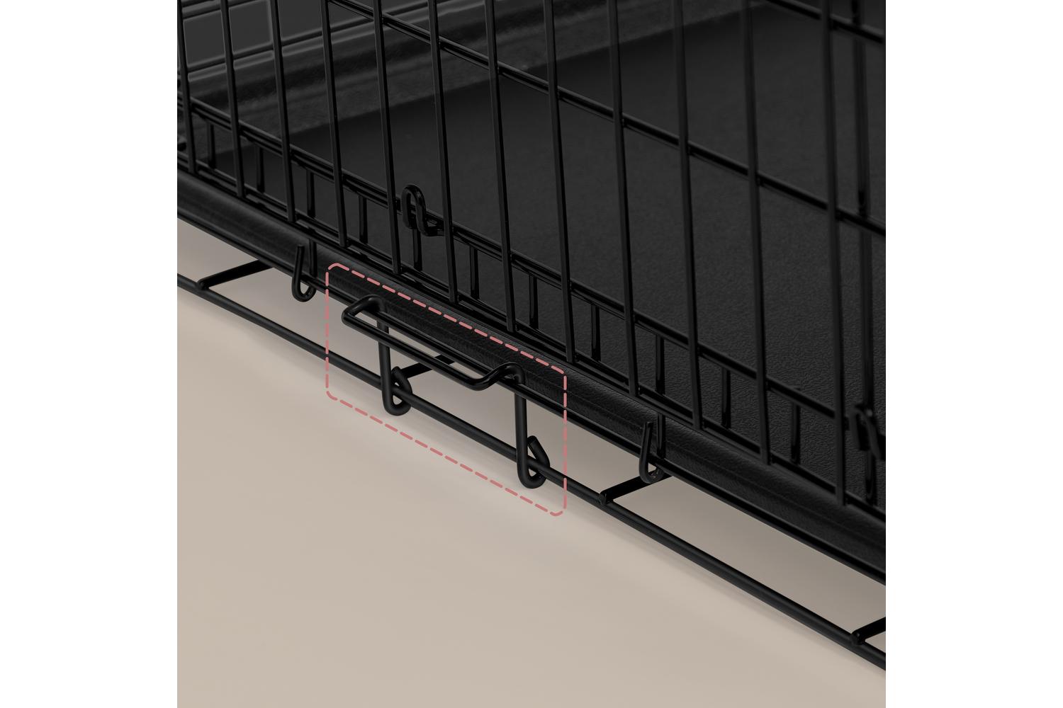 Feandrea Dog Cage | Dog Crate | Steel | Large-7