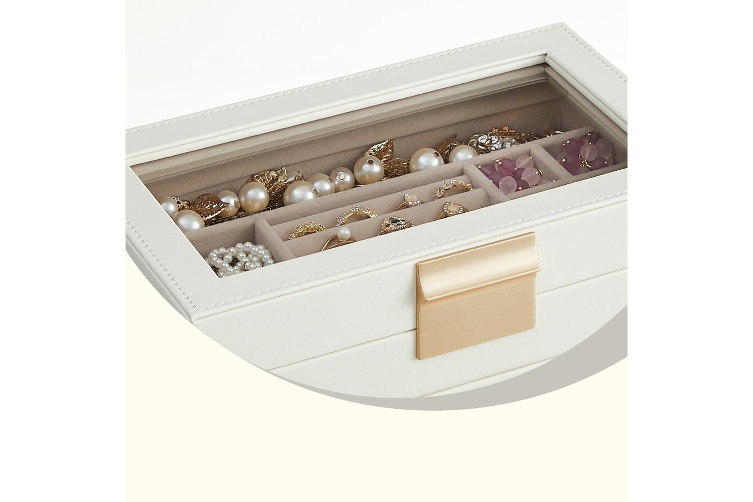 Songmics Jewelry Box | Jewelry Organizer | Pu & Mdf | 16.3 X 25.1 X 29 Cm-6
