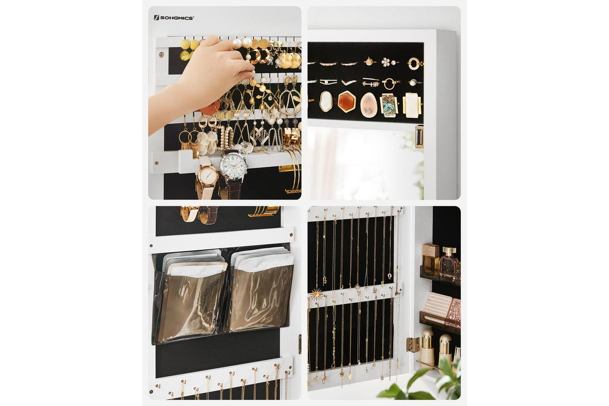 Songmics Jewelry Cabinet | Jewelry Organizer | Mdf | 108 Cm-5