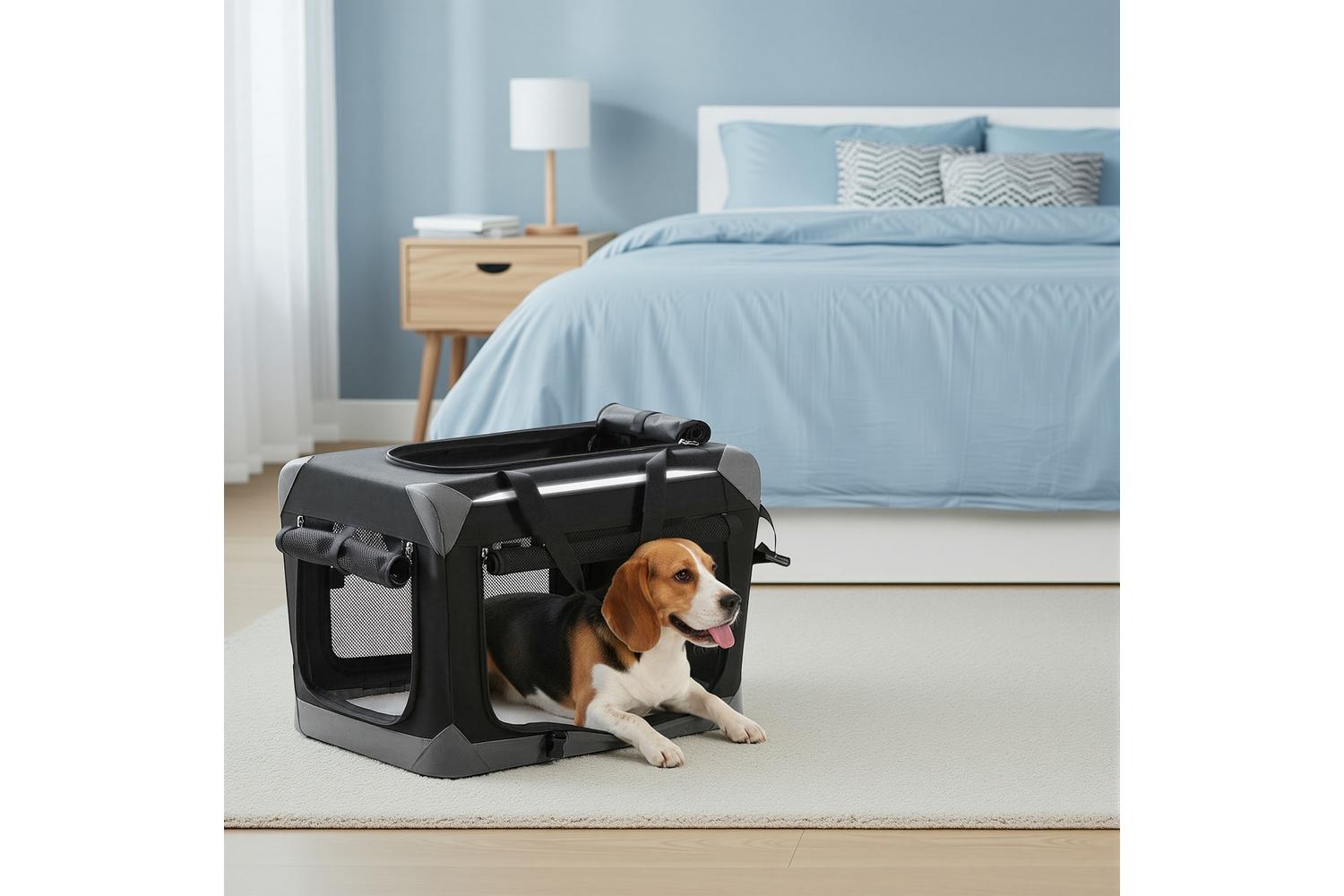 Feandrea Pet Carrier | Pet Carrier | Oxford Fabric | 60 X 42 X 42 Cm-5