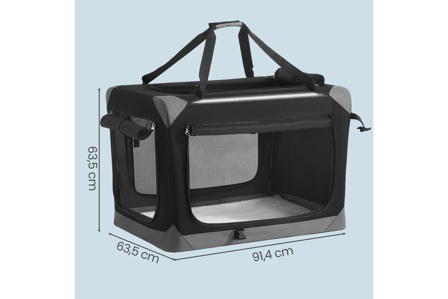 Feandrea Pet Carrier | Pet Carrier | Oxford Fabric | Large-3