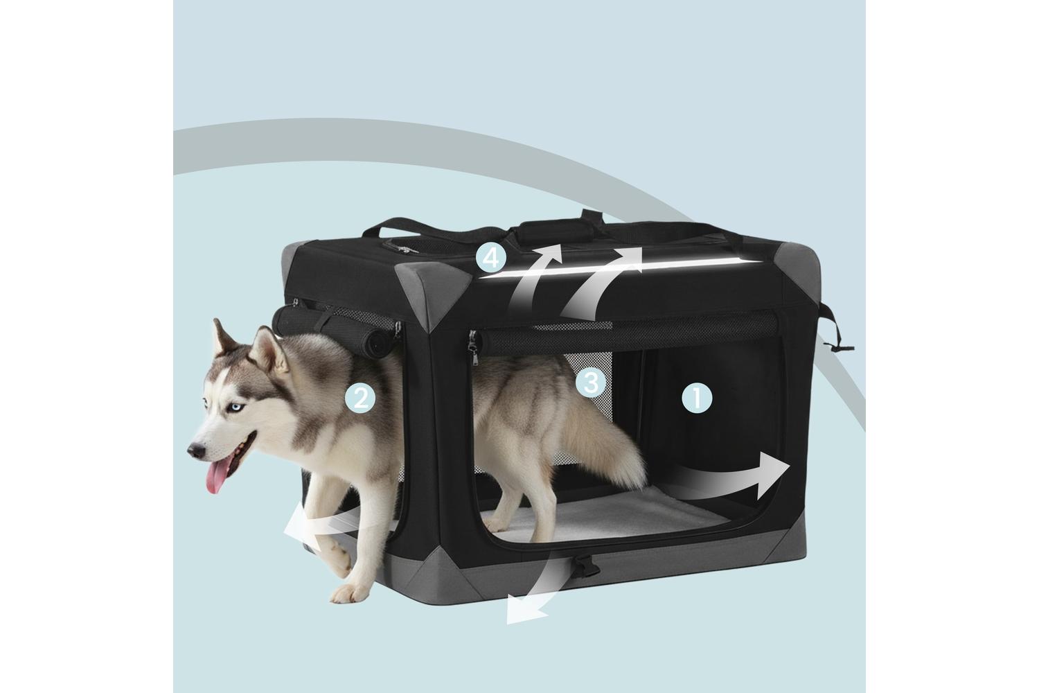 Feandrea Pet Carrier | Pet Carrier | Oxford Fabric | Large-6