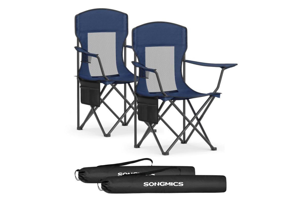 Songmics Camping Chair | Camping Chair | Oxford Fabric | 51.5 X 86.5 X 97 Cm