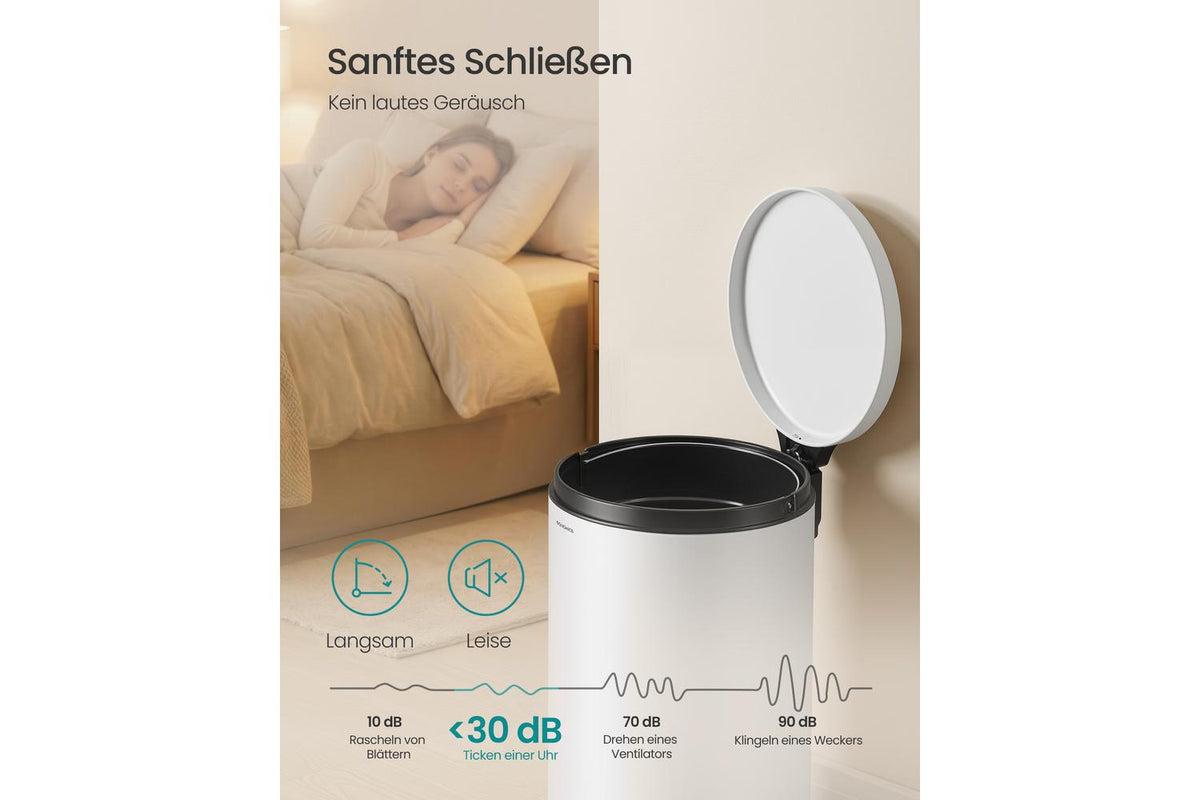 Songmics Trash Can | Pedal Bin | Steel | 30 L-5