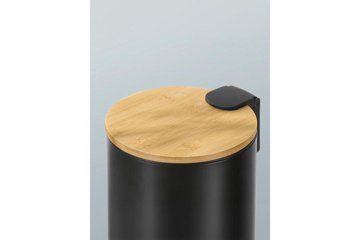 Songmics Trash Can | Rubbish Bin | Bamboo Lid | 6 Litre-8