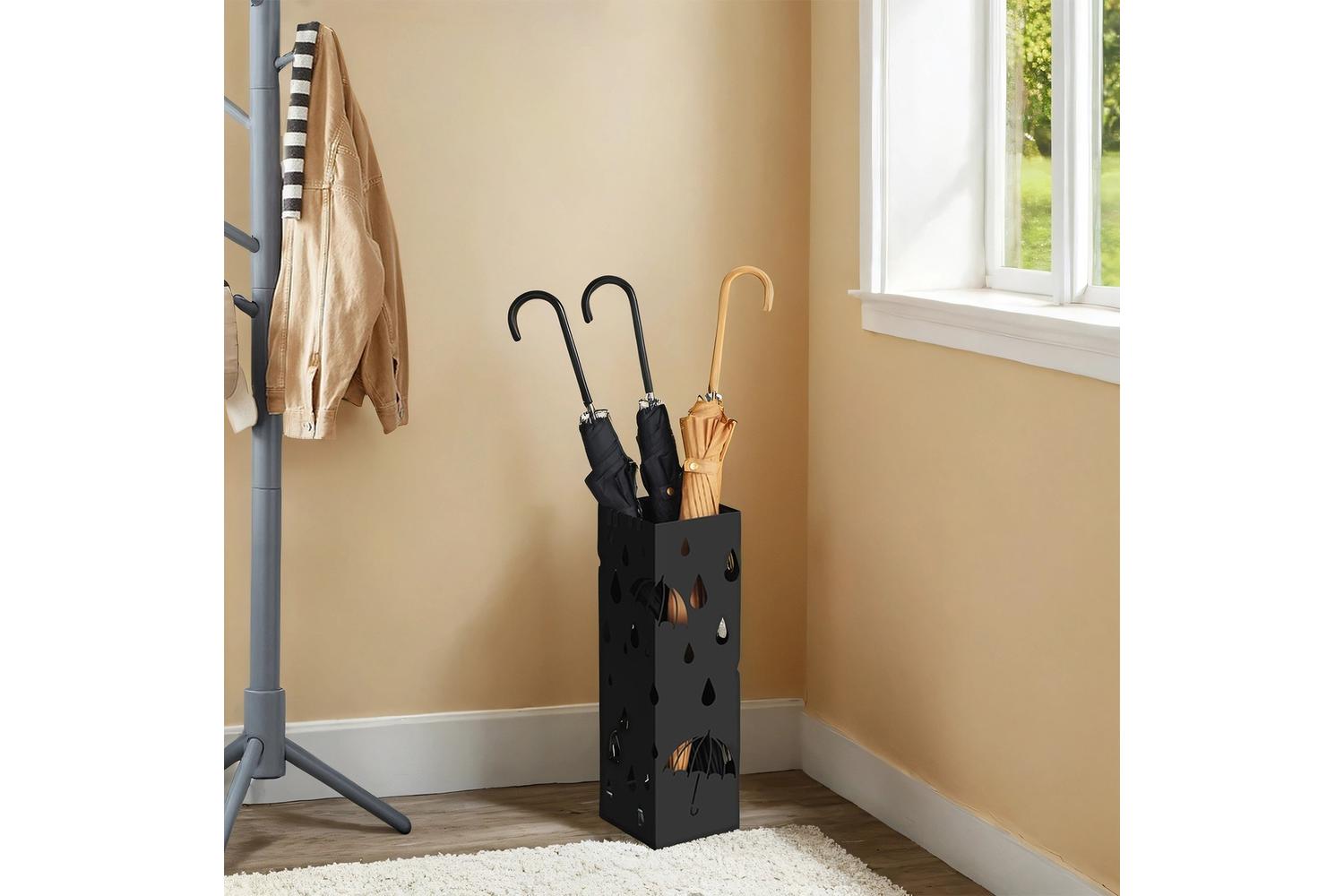 Songmics Umbrella Holder | Umbrella Stand | Metal | 15.5 X 15.5 X 49 Cm-2