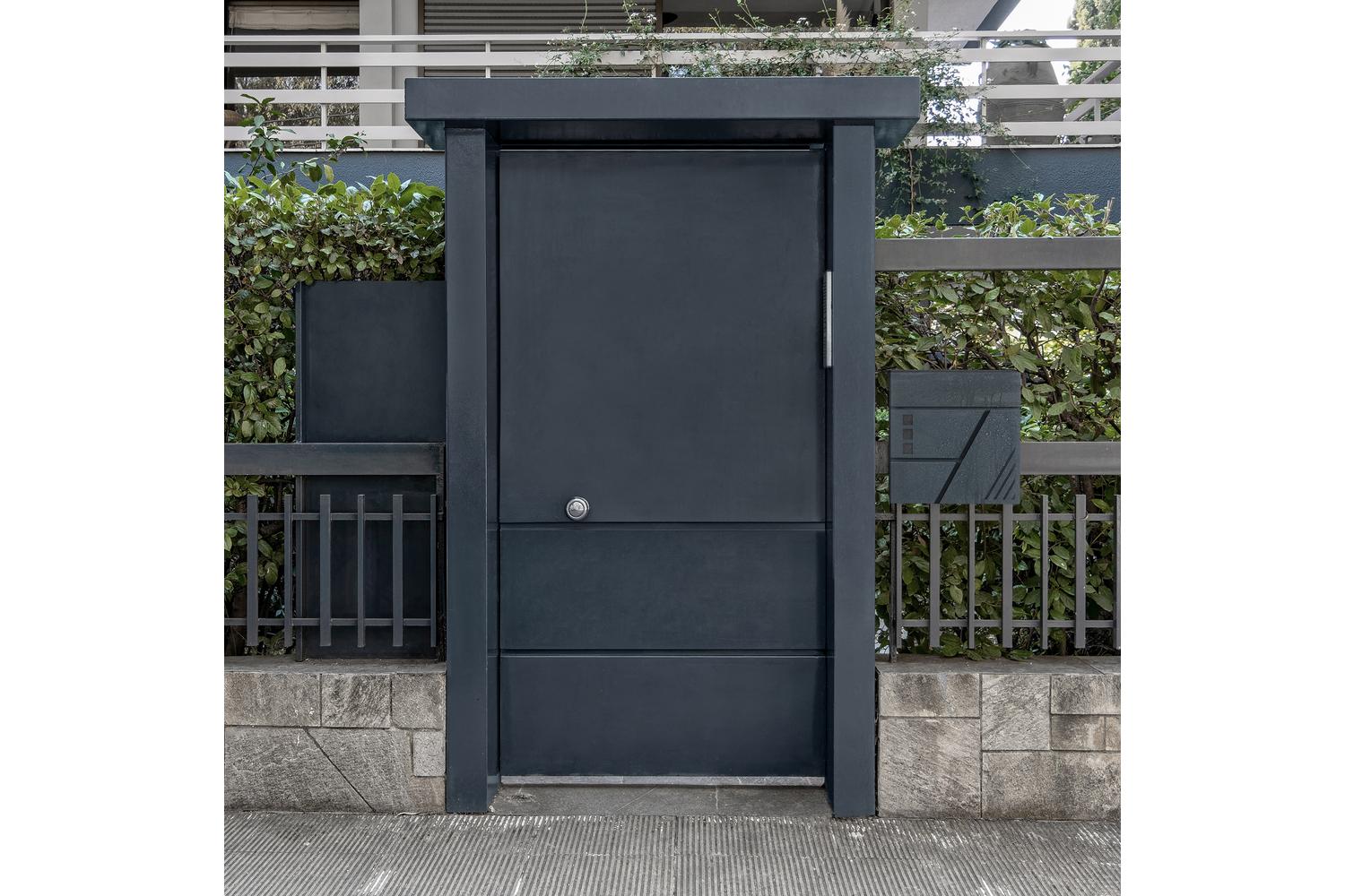 Songmics Mail Box | Wall Mounted Letterbox | Powder-coated Galvanised Steel | Anthracite Grey-3