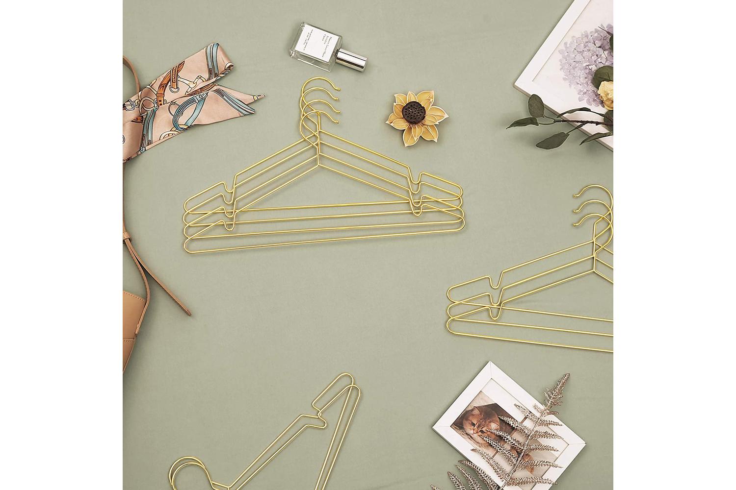 Songmics Metal Hanger | Clothes Hanger | Chrome-plated Metal | 42cm-3