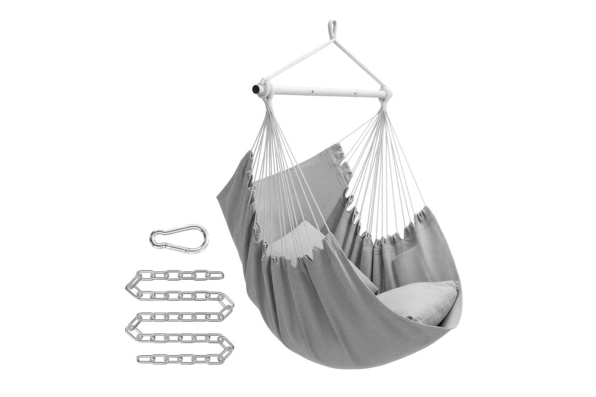Songmics Hammock Chair | Hanging Chair | Polyester Cotton Blend | Standard Size