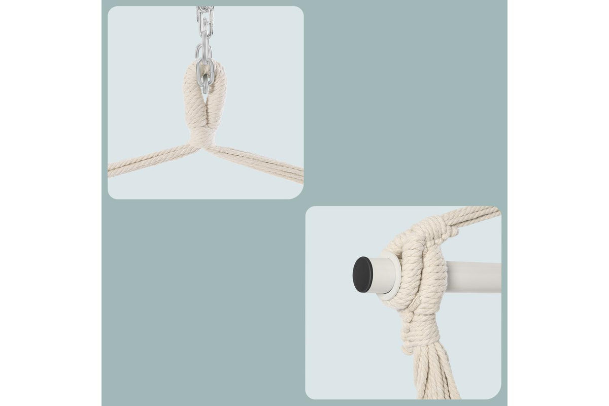 Songmics Hammock Chair | Hanging Chair | Polyester Cotton Blend | Standard Size-8