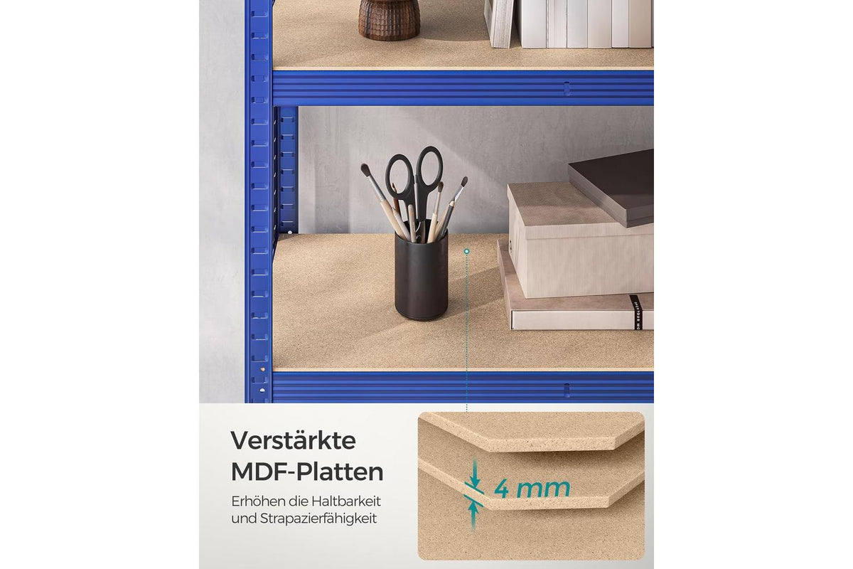 Songmics Shelving Unit | Garage Shelving | Steel Frame | 180 X 90 X 40 Cm-8