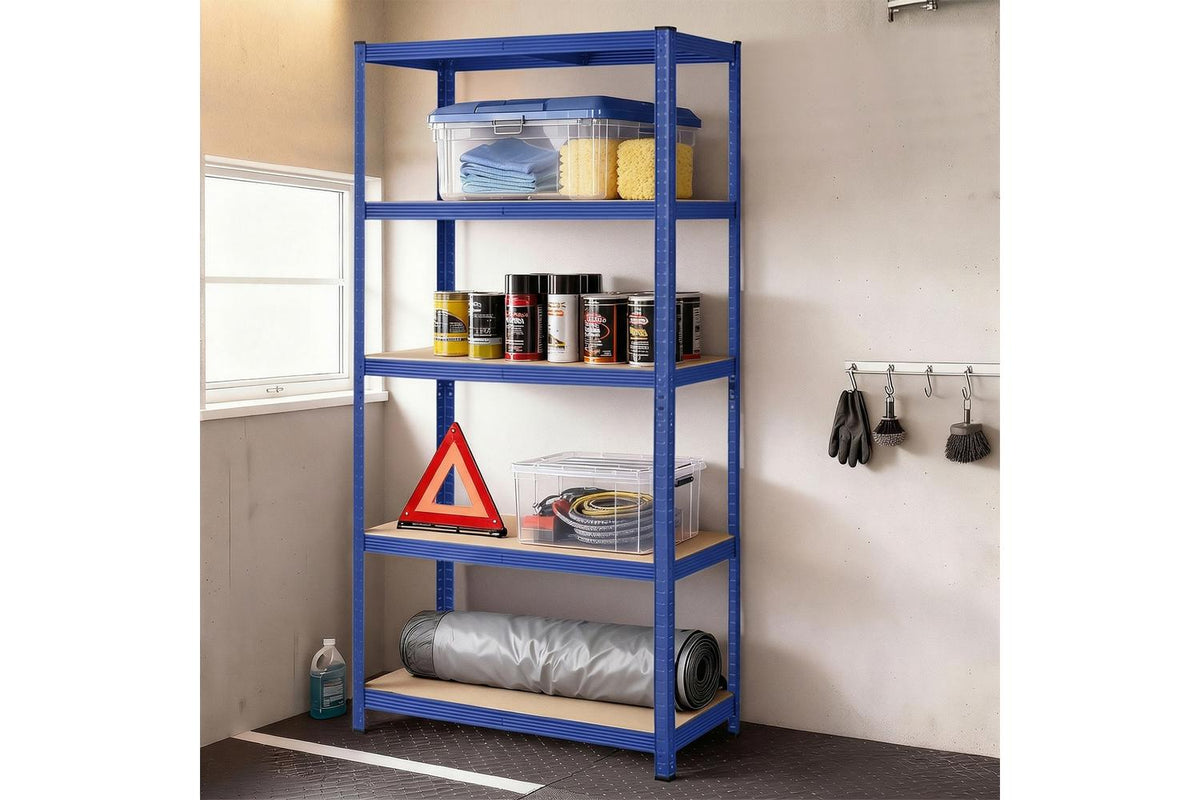 Songmics Shelving | Garage Shelving | Powder-coated Steel & Mdf | 40 X 90 X 180 Cm-4