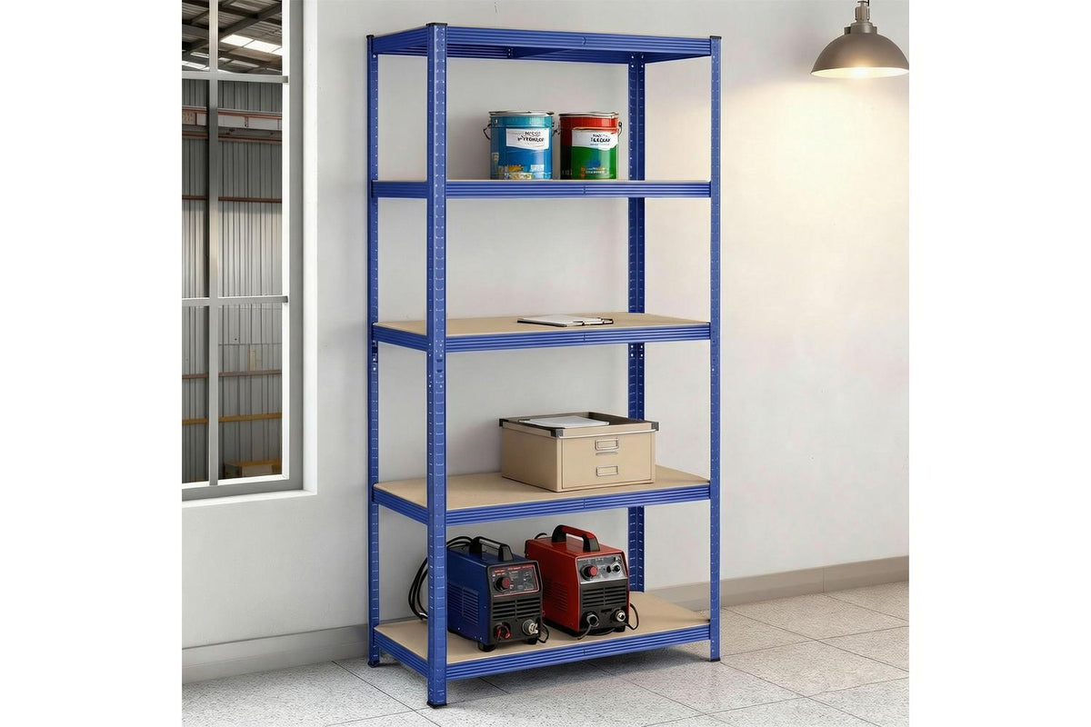 Songmics Shelving | Garage Shelving | Powder-coated Steel & Mdf | 40 X 90 X 180 Cm-5