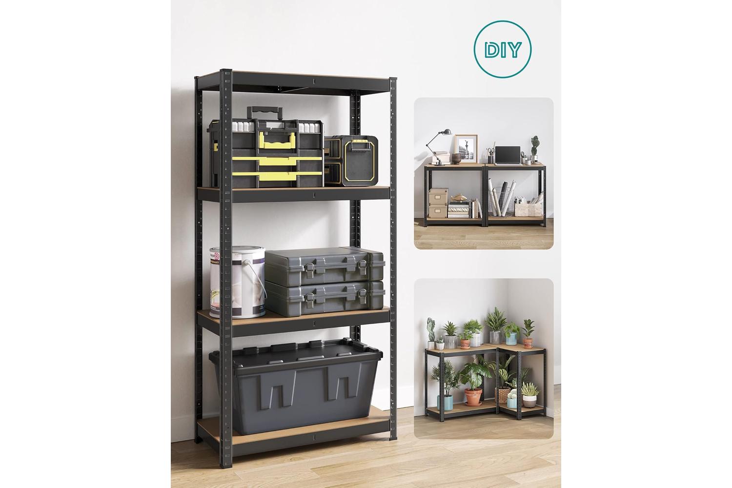 Songmics Shelving Unit | Garage Shelving | Steel Frame | 40 X 80 X 160 Cm-6