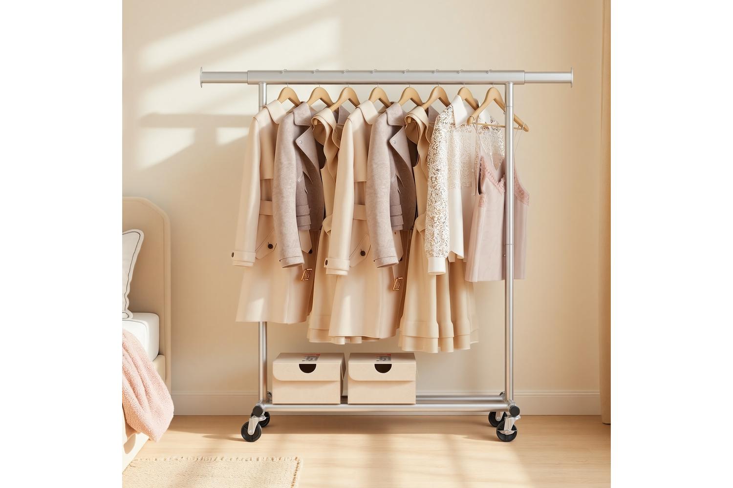 Songmics Clothes Rack | Clothes Storage | Steel | Adjustable-4