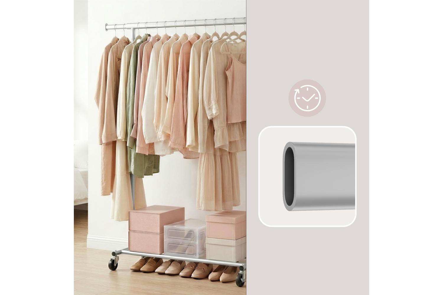 Songmics Clothes Rack | Clothes Storage | Steel | Adjustable-6
