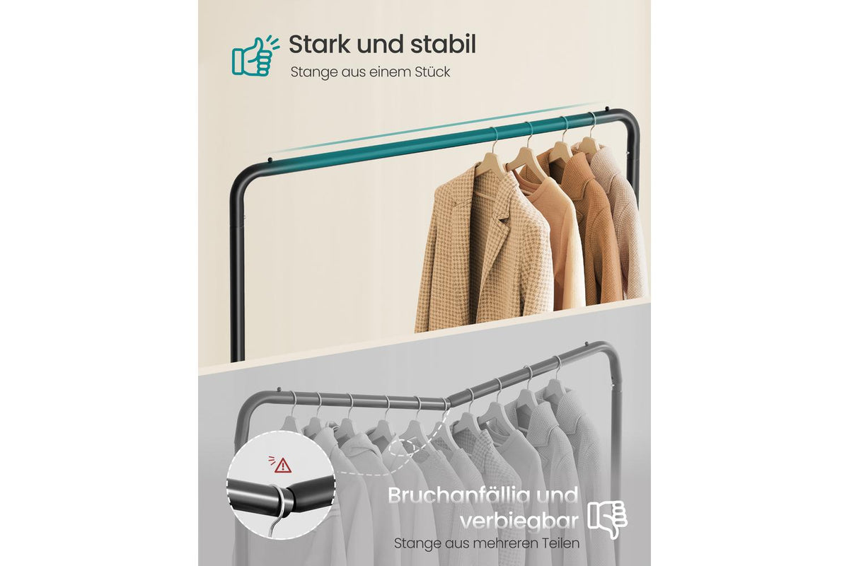 Songmics Clothes Rack | Clothes Rail | Steel | 110 Cm Wide-3