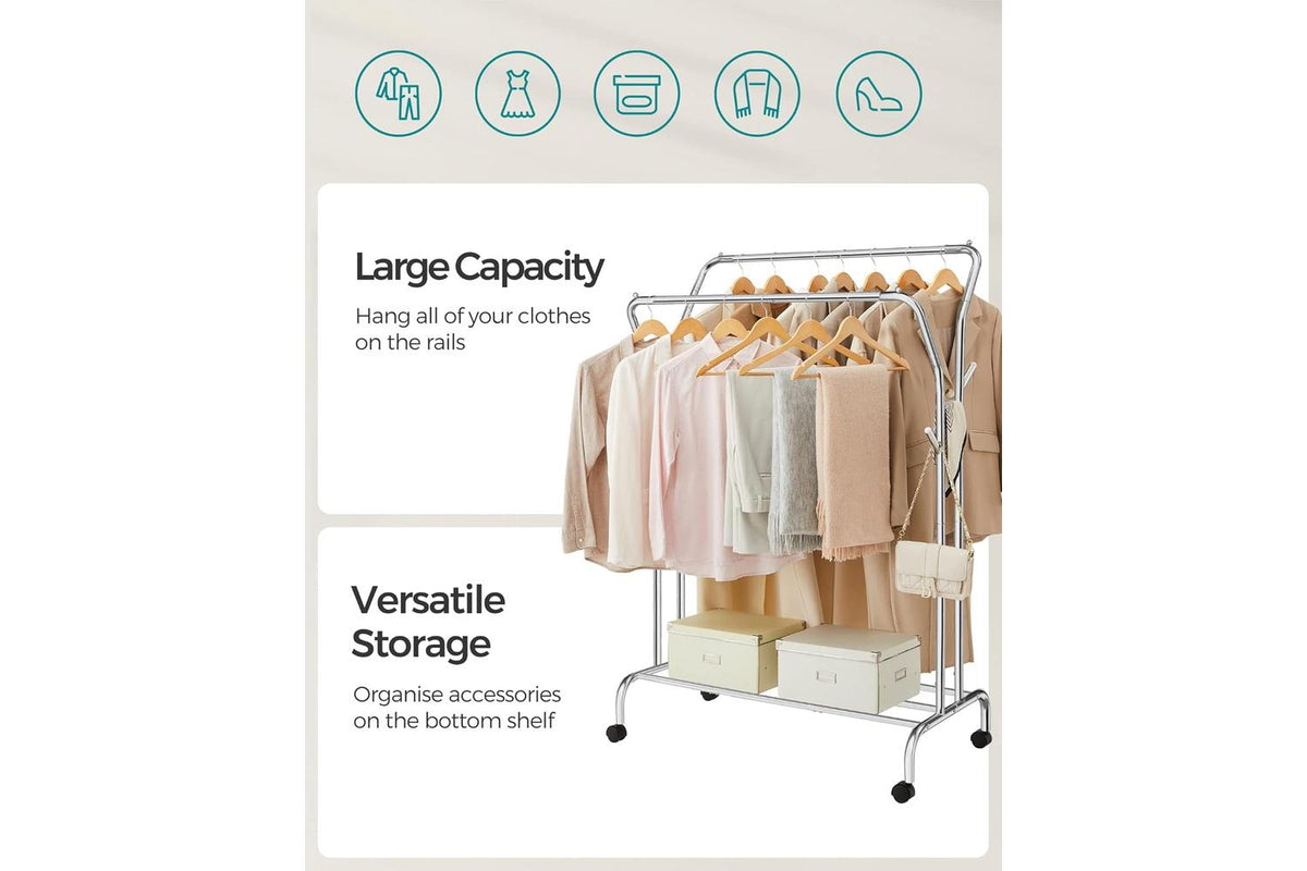 Songmics Clothes Rack | Clothes Storage | Steel | 103.5cm-3