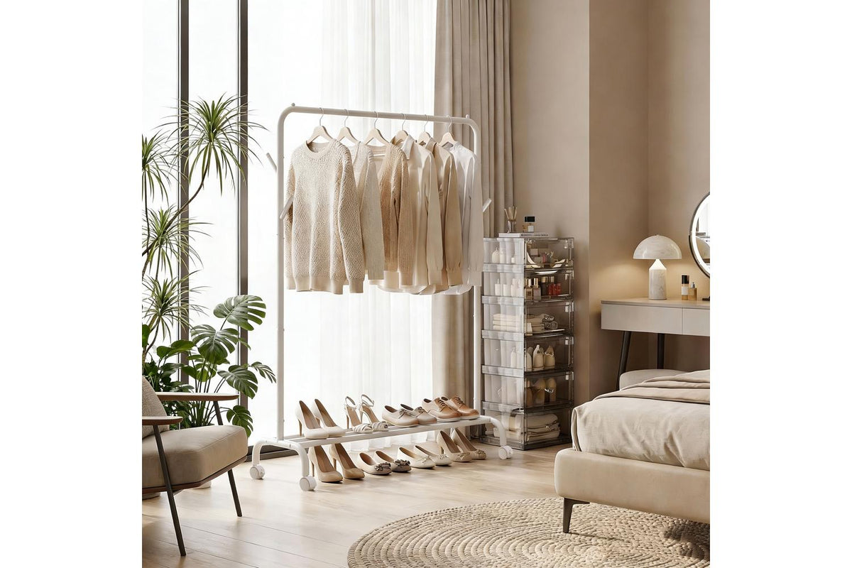 Songmics Clothes Rack | Clothes Storage | Steel | 103.5 X 41 X 155 Cm-5