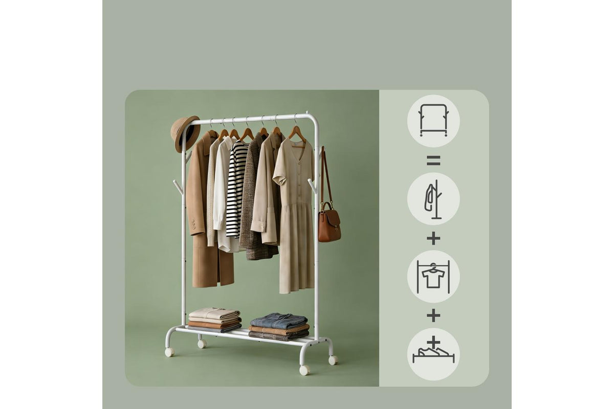 Songmics Clothes Rack | Clothes Storage | Steel | 103.5 X 41 X 155 Cm-6