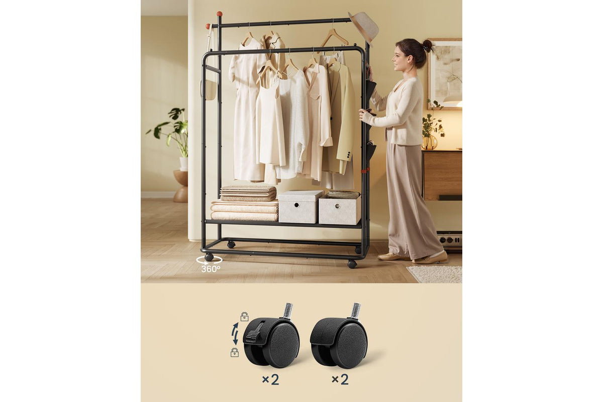 Songmics Home Clothes Rack | Clothes Storage | Steel | 50 X 103 X 189.6 Cm-5